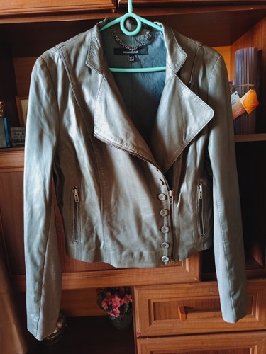 Muubaa lambskin leather - leather, jacket