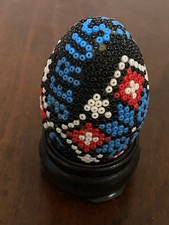 Wooden Decorative Egg / Easter