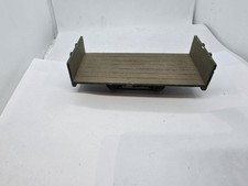 O-16.5 NARROW GAUGE SCRATCHBUILT FLAT WAGON . RUNS ON OO SCALE TRACK
