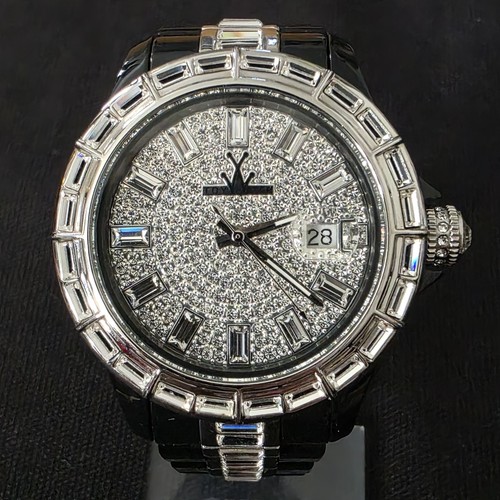 Toy watch gems paved crystal - paved,