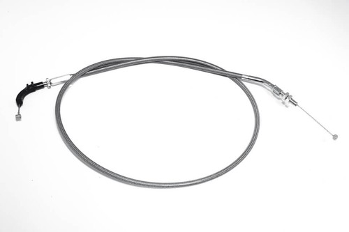 Steel braided throttle - throttle, cable