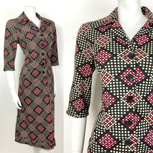 Vintage 60s 70s - black, white