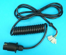 Front Curly Suzie Cable Assembly with 7 Pin Plug for Ifor Williams Trailer #5909