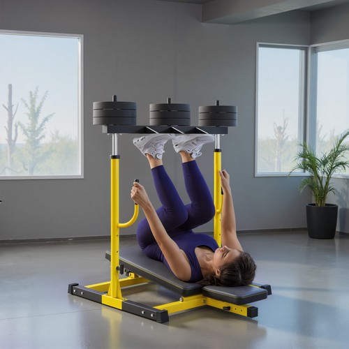 Leg press machine with - machine,