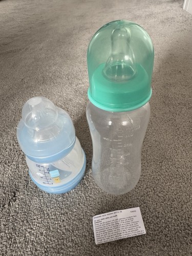 New baby bottles - 2, 130ml