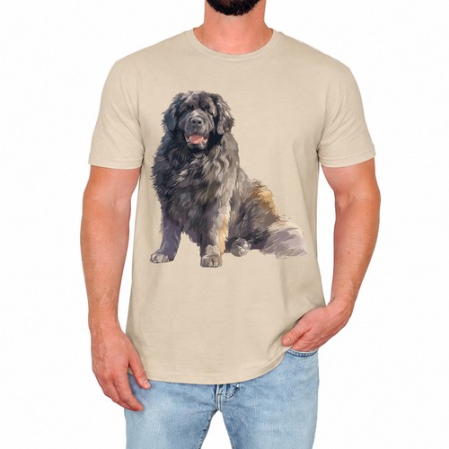 Leonberger dog mens - mens, t-shirt