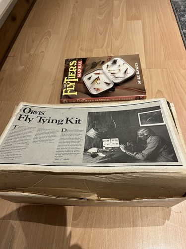 Vintage orvis fly tying kit - orvis,