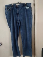 Next Womens Boyfriend Midrise Jeans Long Length Size 18