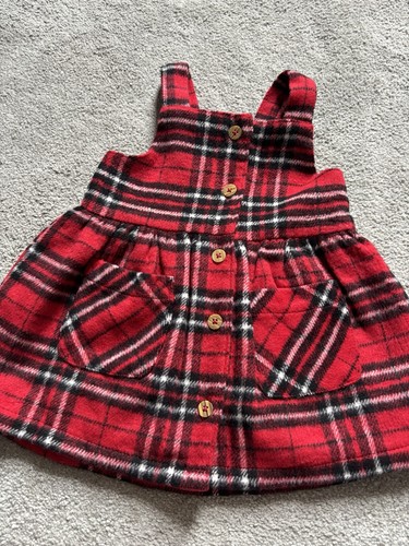 Baby girls red tartan - baby,