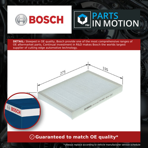Pollen cabin filter fits - filter,