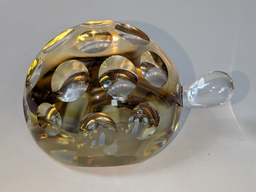 Vicke lindstrand glass turtle - lindstrand,