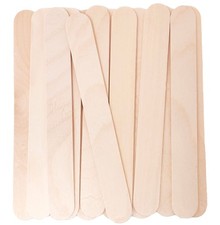 6-Inch Jumbo Wooden Wax Sticks