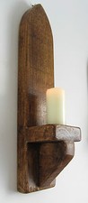 53CM RUSTIC SOLID WOOD ANTIQUE