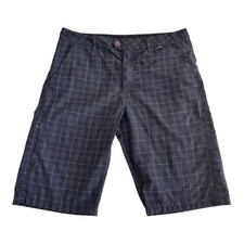Hurley Mens Plaid Chino Shorts