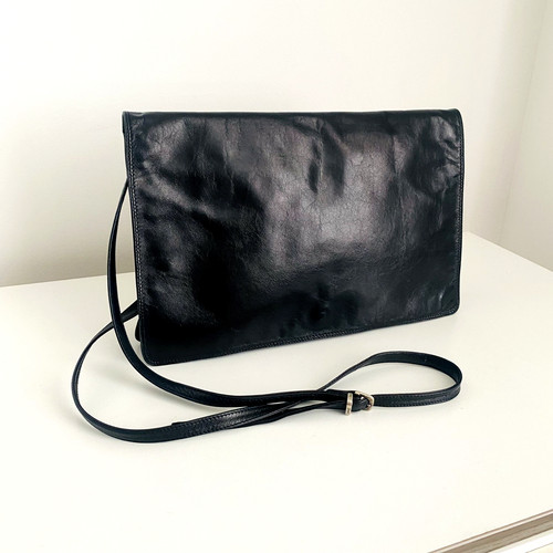 Enny clutch bag black - clutch, soft