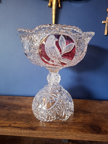 Vintage crystal ruby - vintage,