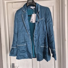 KAOS Made in Italy Teal Satin