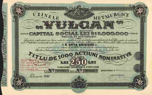 Uzinele metallurgice vulcan - uzinele,