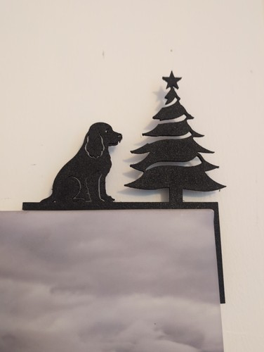 Printed christmas cocker - printed,