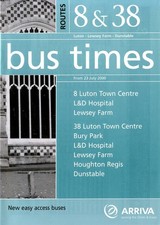 Arriva the Shires Route 8/38