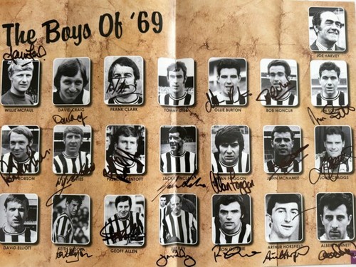 Signed newcastle 1969 fairs - newcastle,