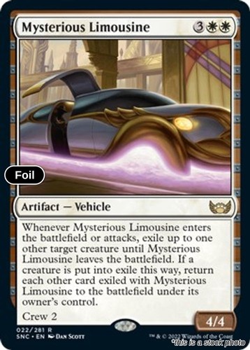 Mysterious limousine foil - |,