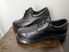 Dr Martens Royal Mail 2001 Made England Black Leather UK8.5 (Read description)