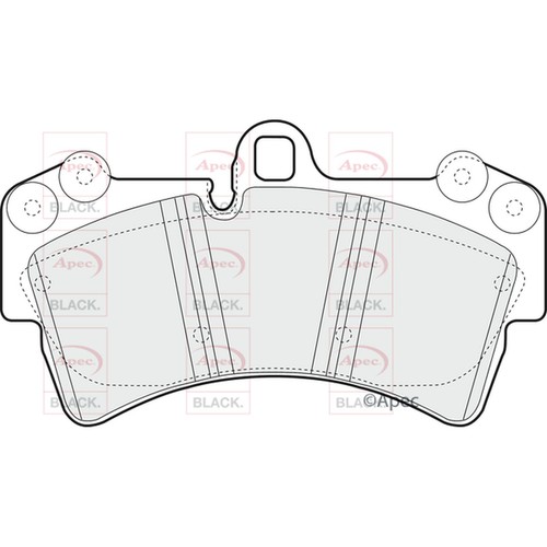 Brake pads set for - set,