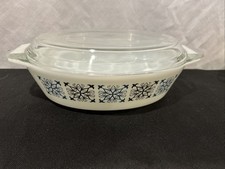 Vintage JAJ Pyrex Chelsea Oval
