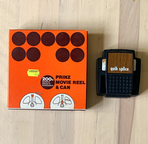Prinz 8mm movie reel unused - prinz,