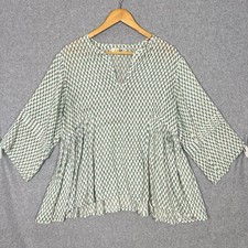 Om Designs Top Blouse Womens