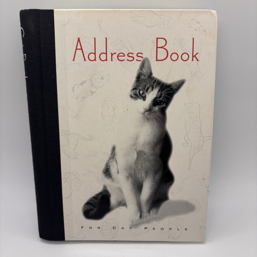 Address book for cat people - book,