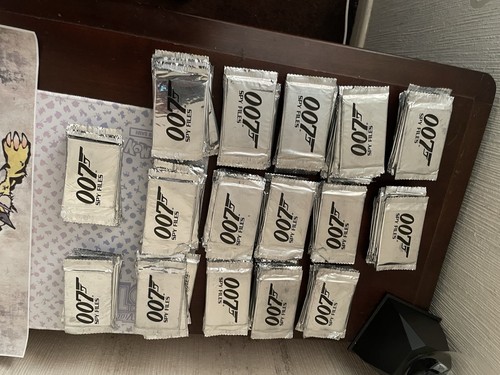 007 spy file sealed packs - spy,
