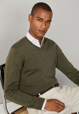 HACKETT Mens Merino Wool blend