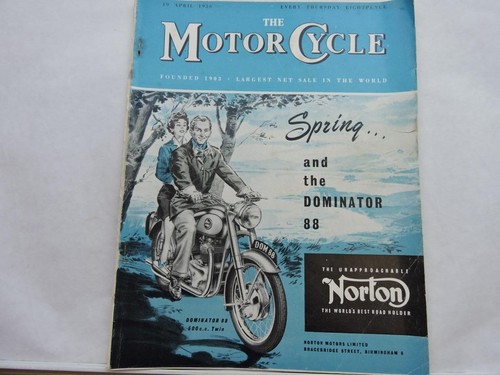 April 19th 1956 - motor, cycling