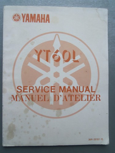 Yamaha yt60l trike factory - trike,