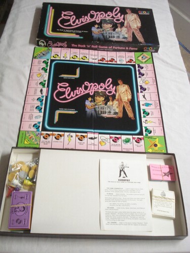 Elvisopoly board game - elvisopoly,