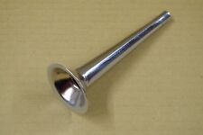 Silver Metal Stethoscope Hearing Pipe Ear Trumpet 12 Cm