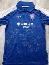 Ipswich Town Signed Shirt x18