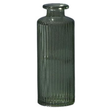 Satchville Ribbed Glass Bottle