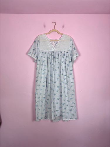 Lingerie vintage white blue - lingerie,