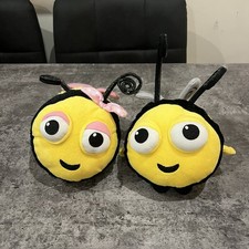Buzzbee and Rubee Bee Plushes