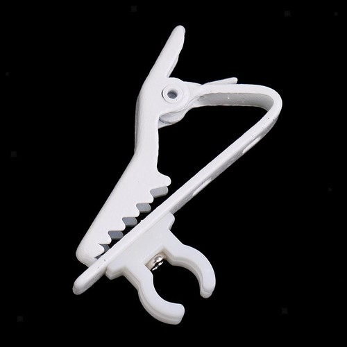 Lapel tie clip microphone - tie, for