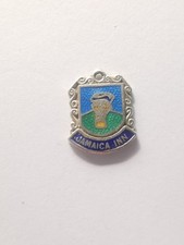 Vintage Sterling Silver Enamel