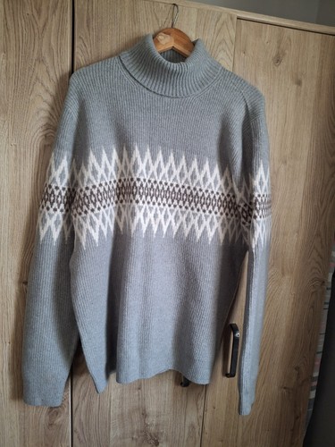 Mens pure wool fairisle - pure,