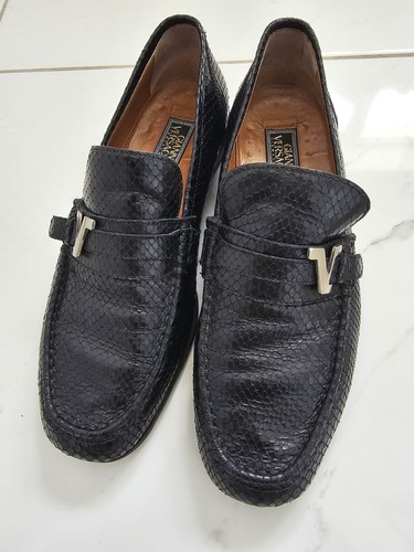 Vintage versace loafers snake - loafers,