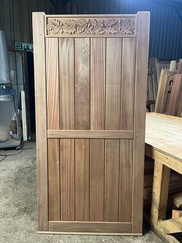 Wooden garden gate for home - wooden,