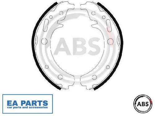 Brake shoe set for trabant - for,