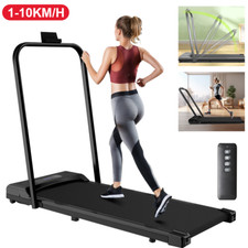 Electric Treadmill Walking Running Pad Home Exercise Machine Remote With Holder