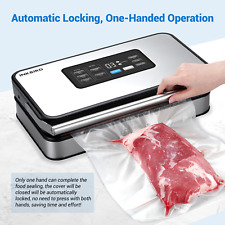 INKBIRD Food Vacuum Sealer Machine INK-VS04 Dual Motor Pump Cutter Dry Moist UK